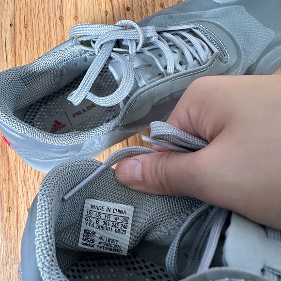 Prada X Adidas Luna Rossa Gunmetal Grey - Picture 3 of 4